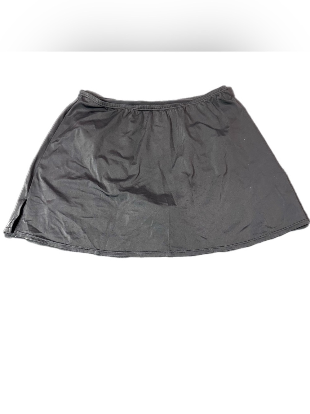 Black Swim Bottom Modest Skirt Cover Up Swimwear Approx Size L - Picture 2 of 8